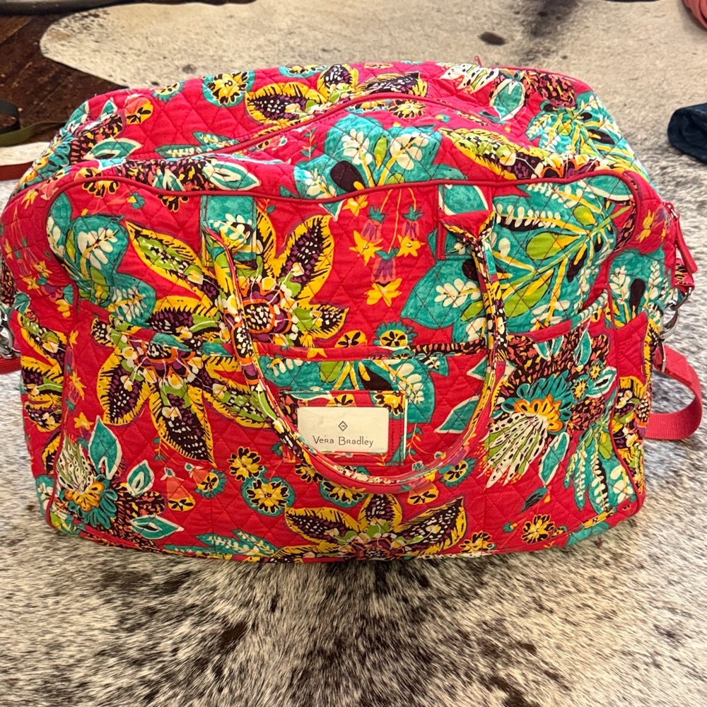 Very Bradley weekender duffel